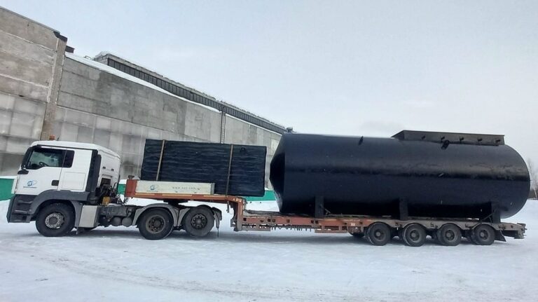 Отгрузка крупногабаритного оборудования для нашего заказчика.
